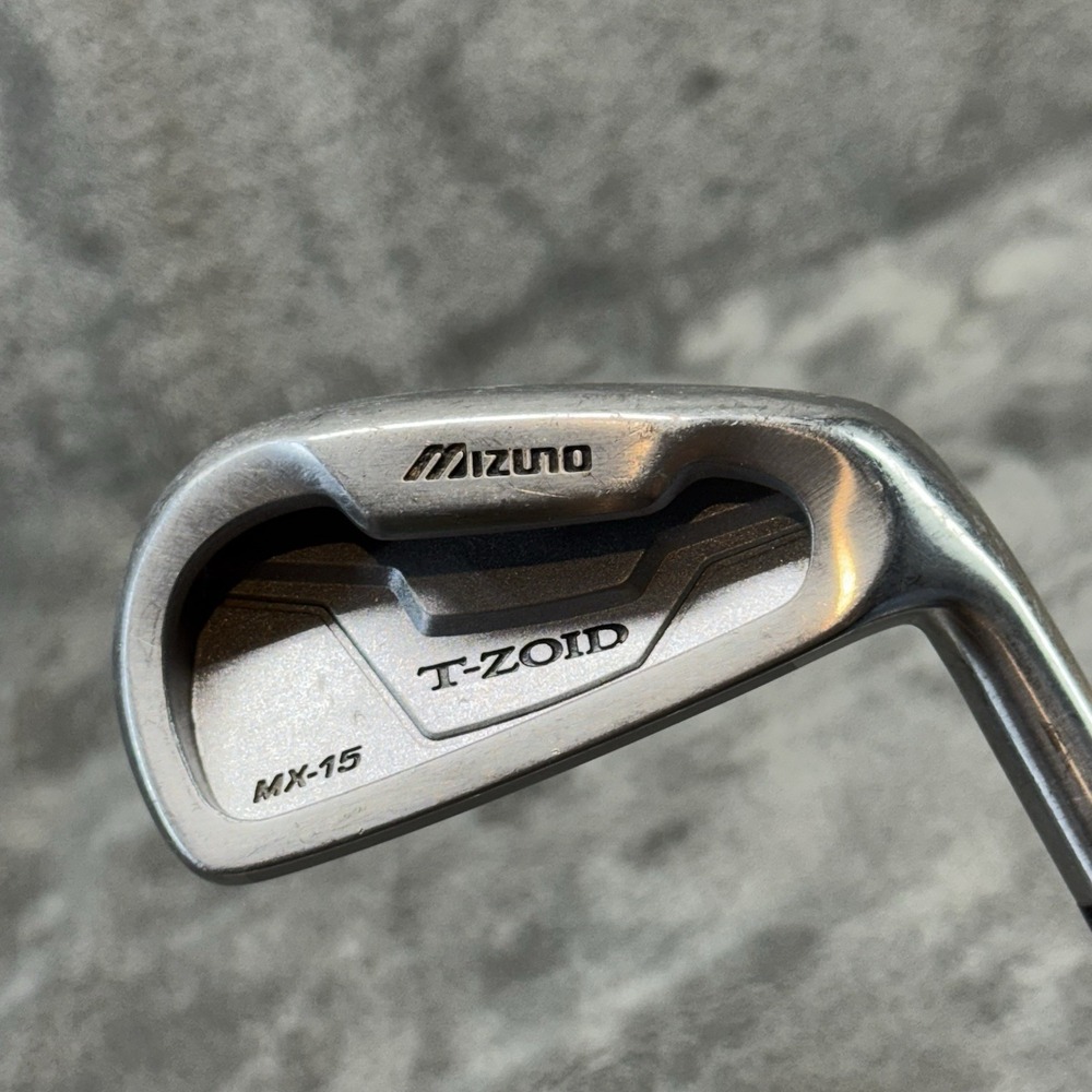 RH Mizuno T-Zoid MX 15 Single 6 Iron‎ Exsar Blue Lite Regular Graphite